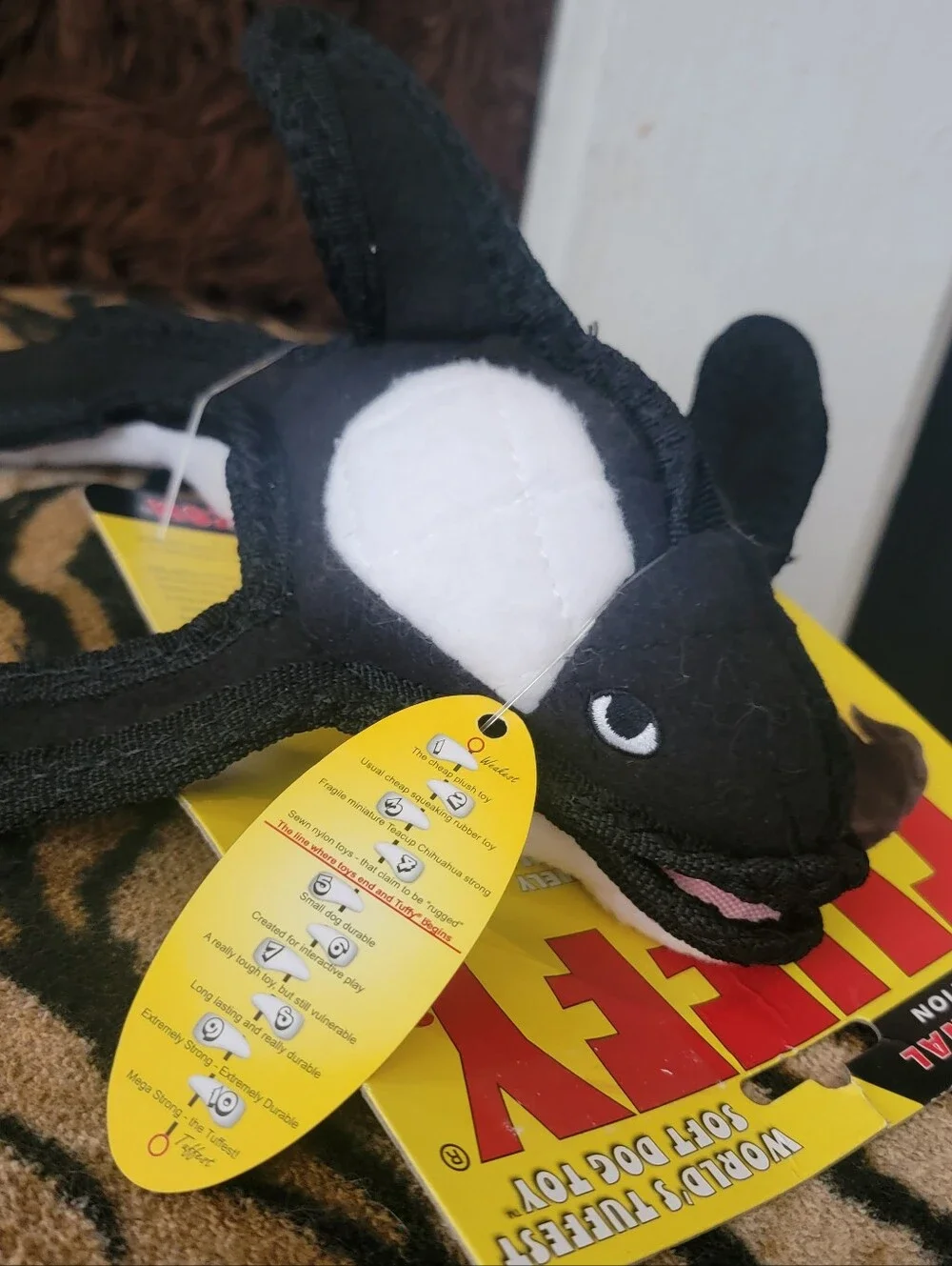 Tuffy dog plush